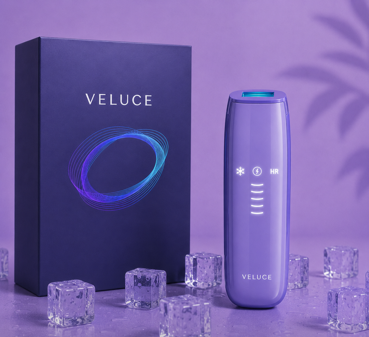 VELUCE ICE™ • Épilateur IPL à lumière pulsée